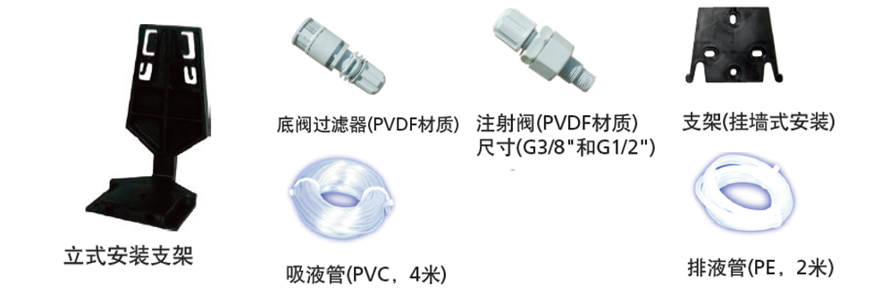 Product Accessories with Pump
