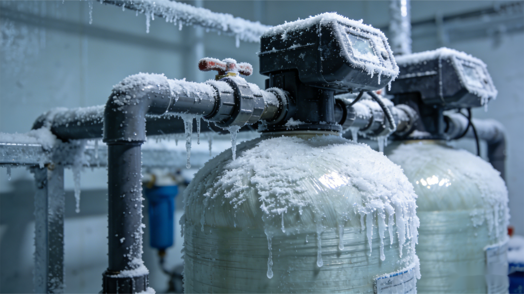 U.S. Outdoor Water Softener Winter Maintenance & Freeze Protection