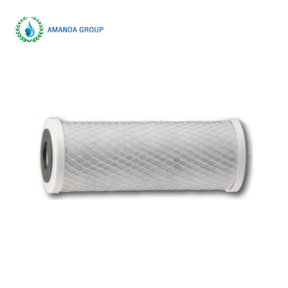 5 Micron 10" X 2.5" CTO Activated Carbon Water Filter Cartridge, Universal Whole House Filter for PFAS Removal, Under Sink & RO Systems