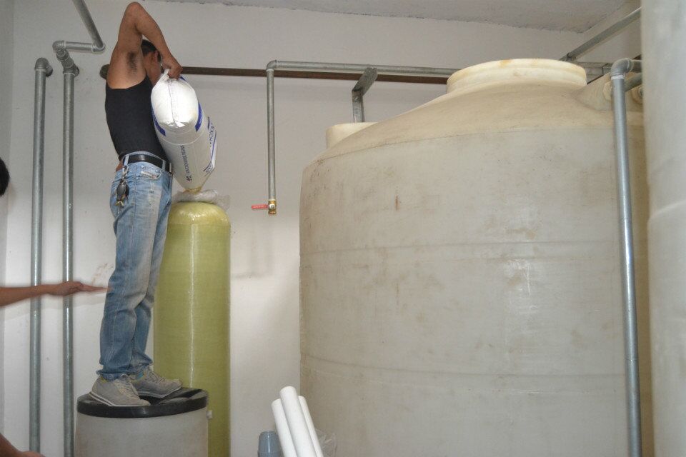 water softening equipment