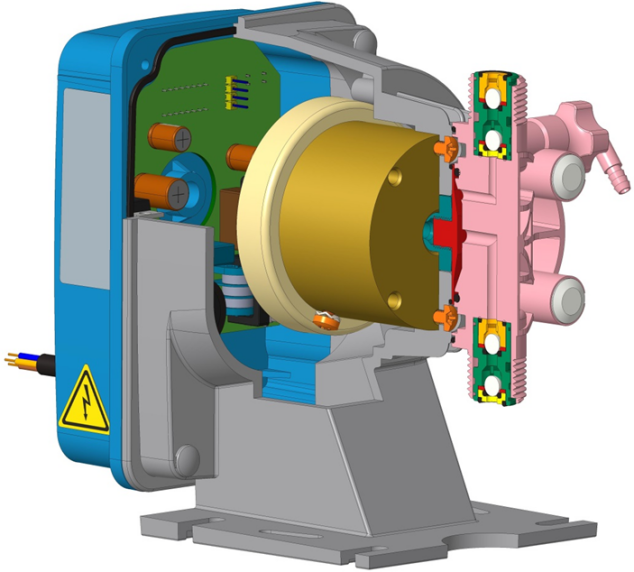 electromagnetic metering pump