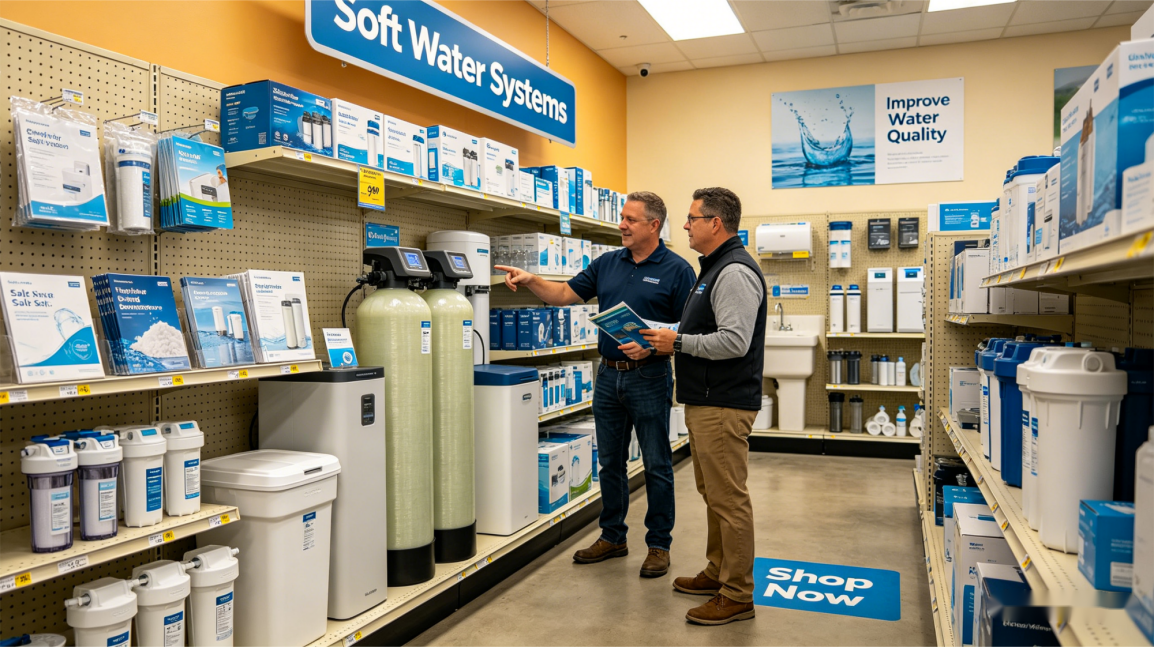 How U.S. Water Softener Channels Work: Retail, E-Commerce, Engineering & Services 2026
