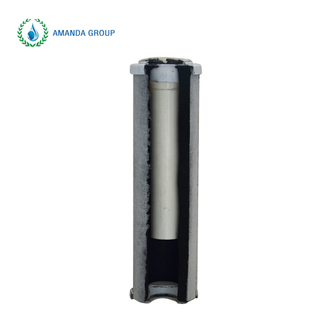 1 Micron 20" X 4.5" CTO Carbon Block Water Filter Replacement Cartridge, PFAS Reduction Coconut Shell Filter for Whole House & Commercial Water Systems