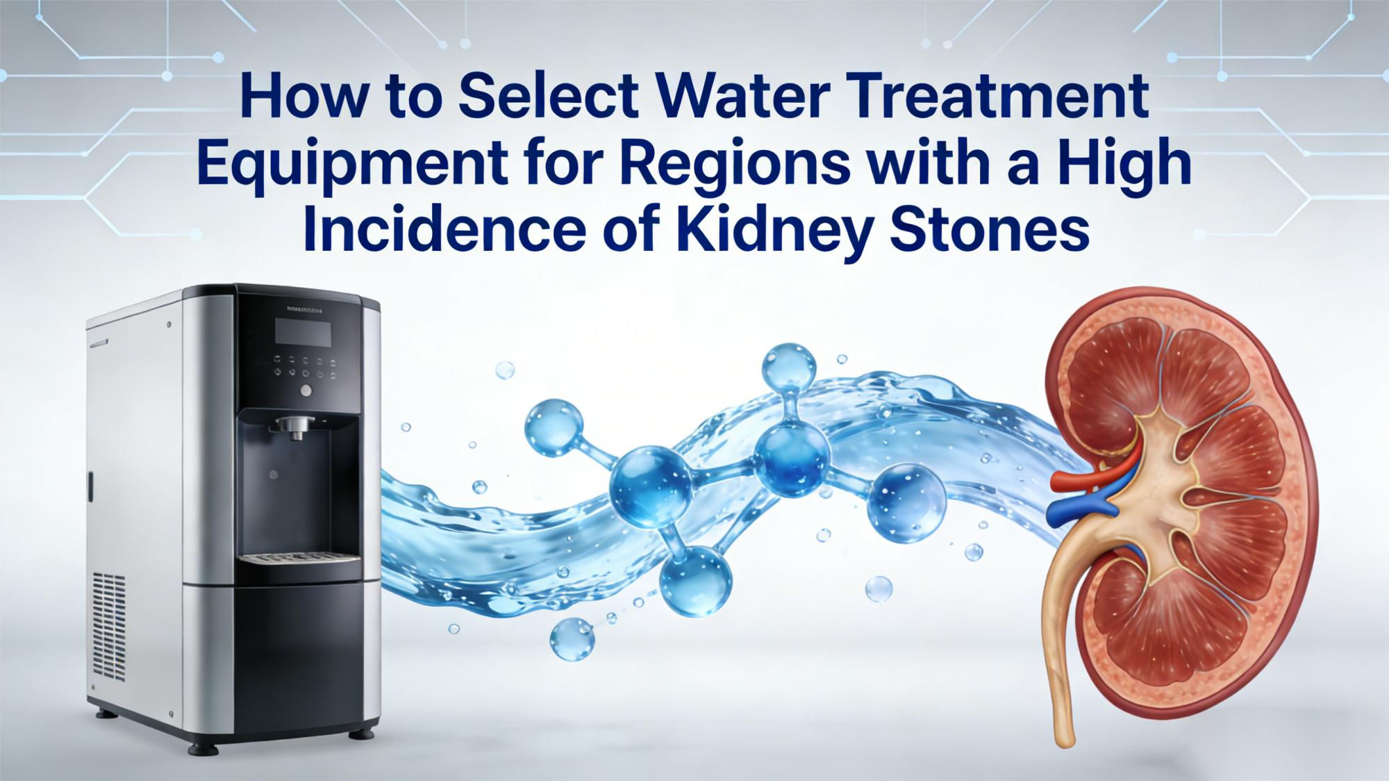 How To Select Water Treatment Equipment for Regions with A High Incidence of Kidney Stones?