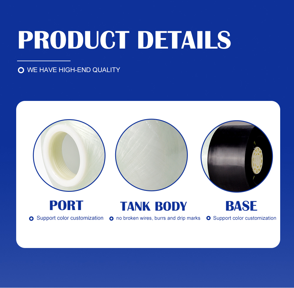 water filter FRP tank details