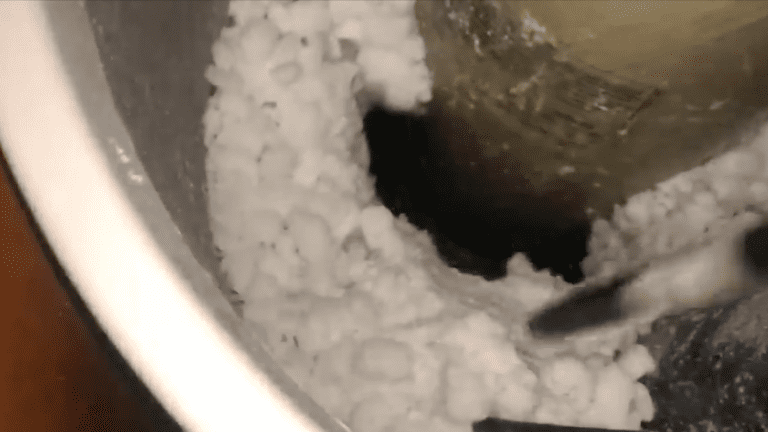 How to remove salt blockage from the water softener?