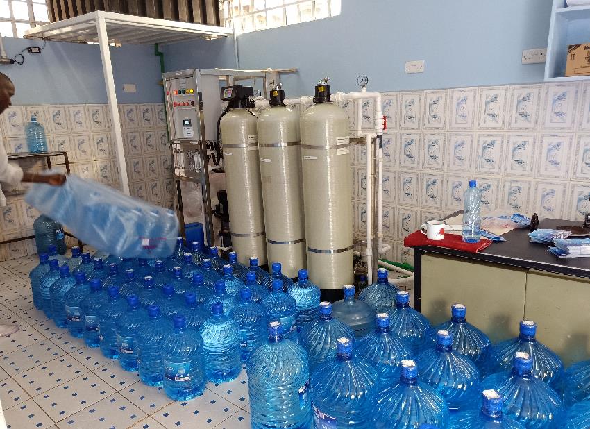 RO plant application in Africa