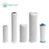 5 Micron 20"x 2.5" CTO Carbon Block Water Filter Cartridge, PFAS PFOA PFOS Removal Coconut Shell Filter for Whole House & Commercial Filtration