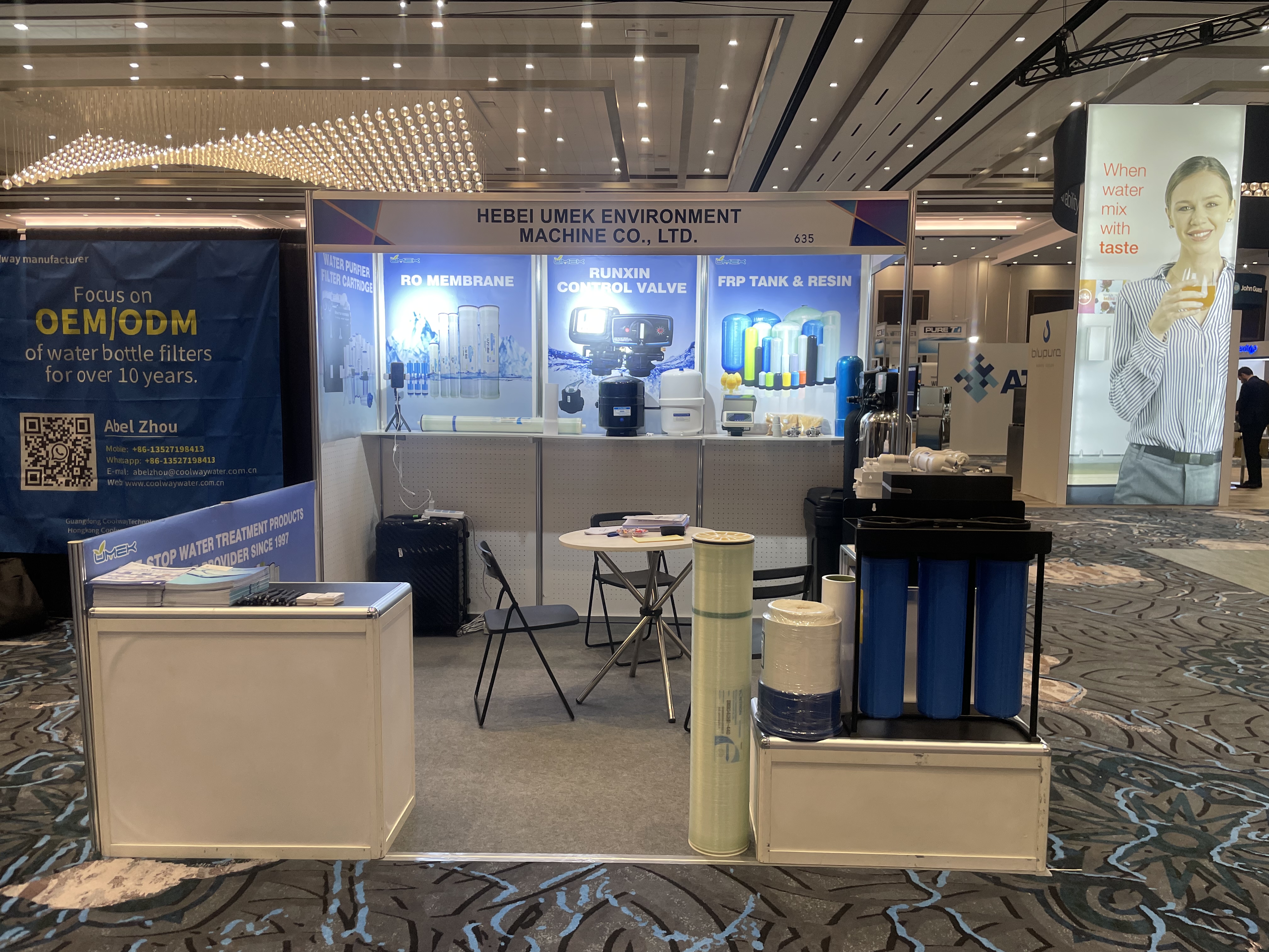 showcase water treatment products