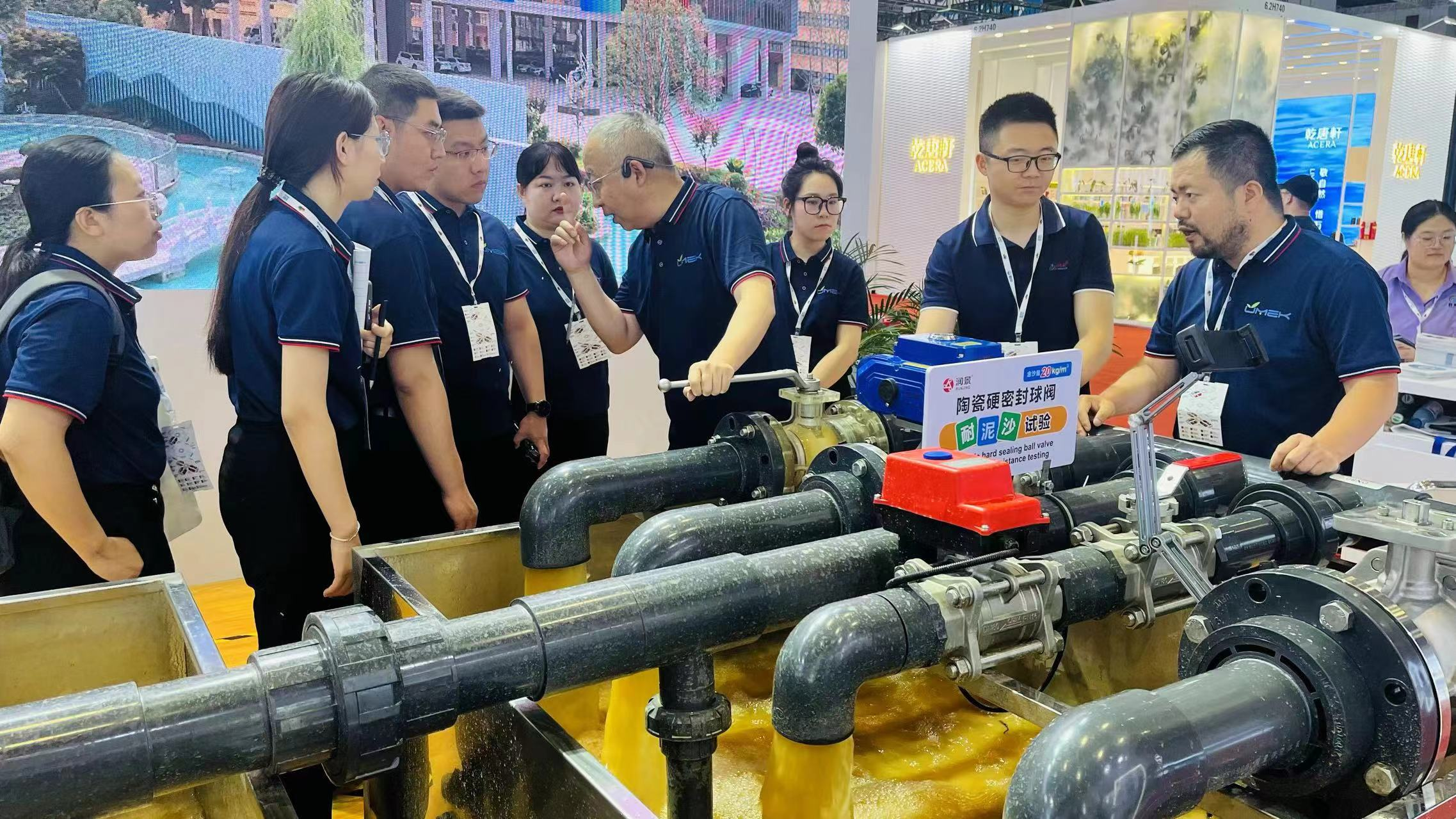 Sediment Resistance Test of Ceramic Hard Sealing Ball Valve