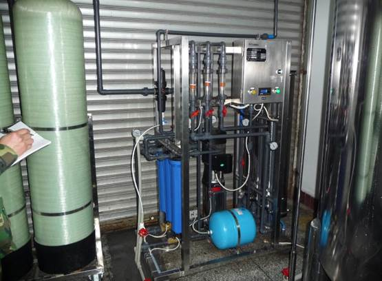 1000 lph water plant