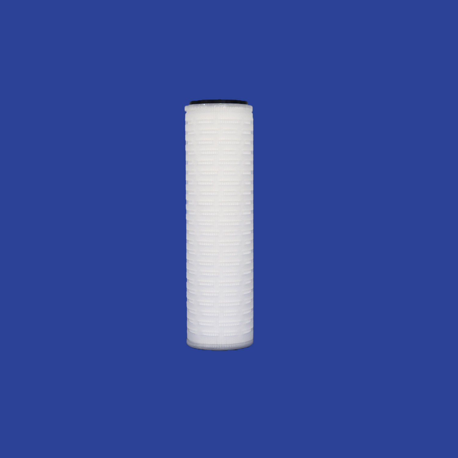 Micro porous pleated filter element