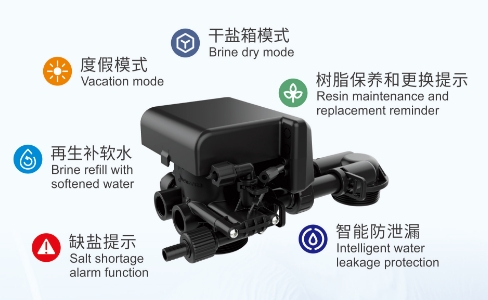 F149 Softener Valve for Achieving One Valve on Duplex Tanks