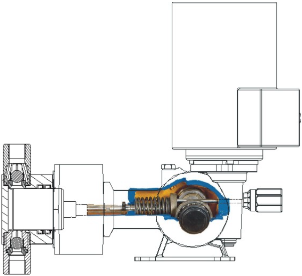 Mechanical metering pump working principle