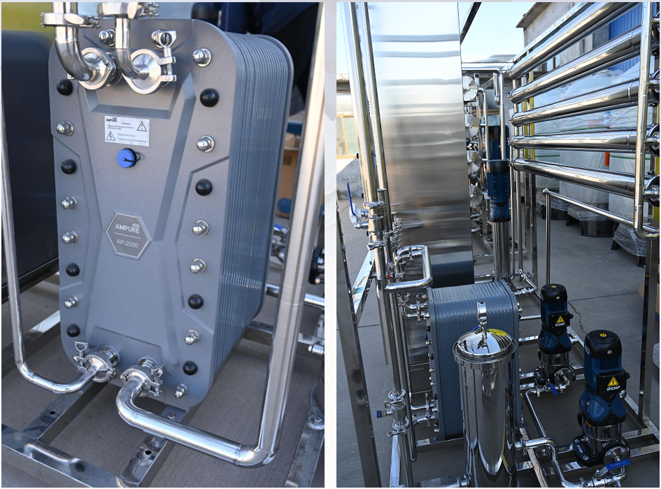 EDI (Electrodeionization) desalination module