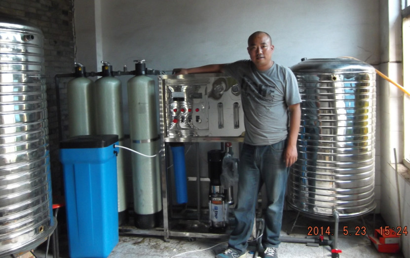 25 Barrels/h Reverse Osmosis Equipment for Bottled Water Project