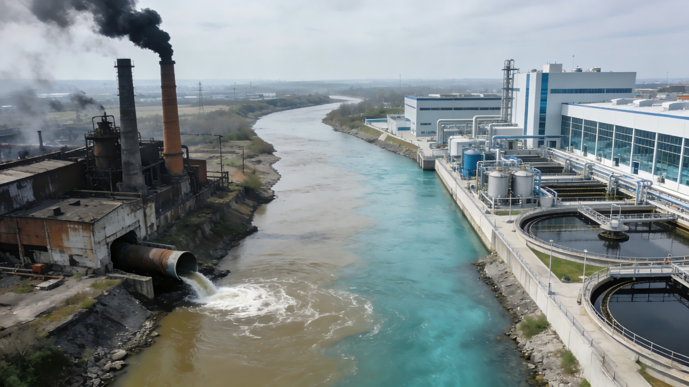 From Developing To Developed Countries: Why Industrial Development Drives The Upgrading of Water Treatment Technologies