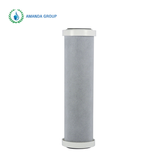 5 Micron 10" X 2.5" CTO Carbon Block Water Filter Cartridge, PFAS PFOA PFOS Removal Coconut Shell Filter for Whole House Water Filtration Systems