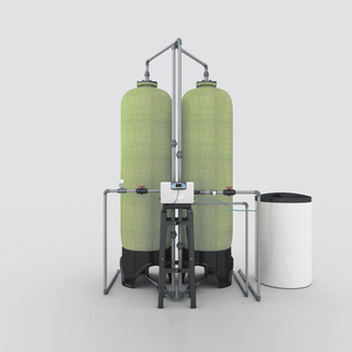 High Flow Custom Industrial Water Softener System for RO UF EDI Pretreatment