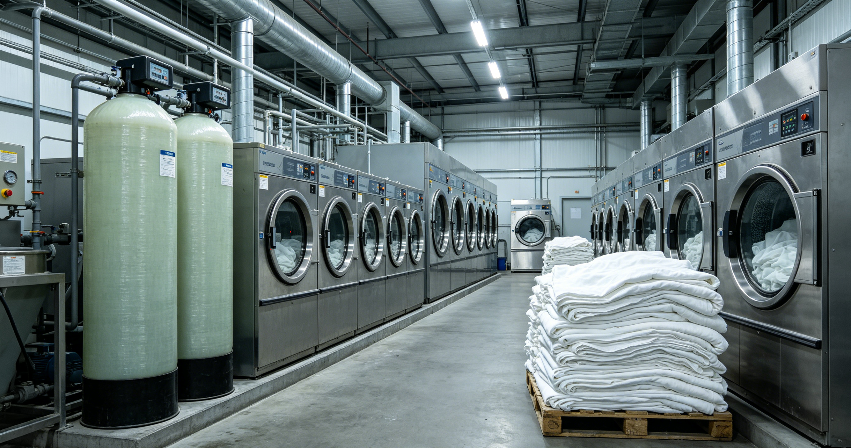 Industrial water softener for commercial laundry – whiter linens, longer fabric life, and lower detergent costs.png